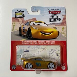Disney Pixar cars-on the road series-Rusteze Dinoco Cruz Ramirez